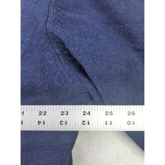 Auchterlonies St. Andrews Pullover Sweater Size XL Blue Argyle 80% Lambswool - Picture 11 of 13